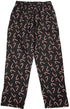 NORTY Mens S-2XL Black Candy Canes Pajama Pant 34029 Prepack